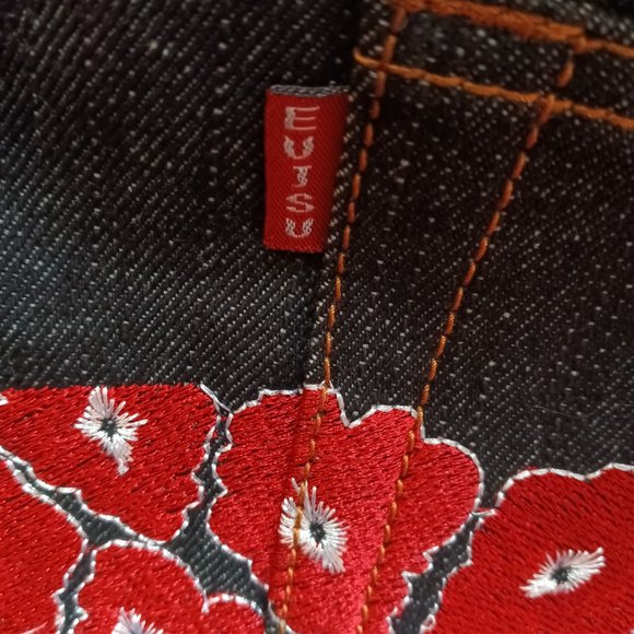 Evisu Denim Shorts - Picture 4 of 5